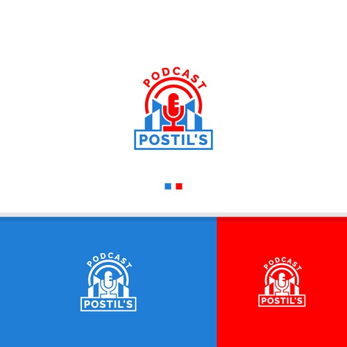 コンペ「A recognizable design that is attractive and bold. Stands out from other podcast logos.」のデザイン by StudioJackさん 