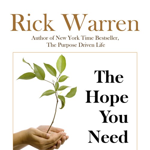Design Rick Warren's New Book Cover Design por Brandezco
