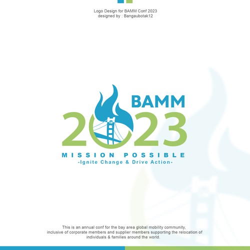 BAMM Conf 2023 Logo Design Design by bangaubotak12