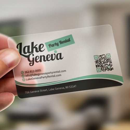 Party Rental Business Card Design por Tcmenk