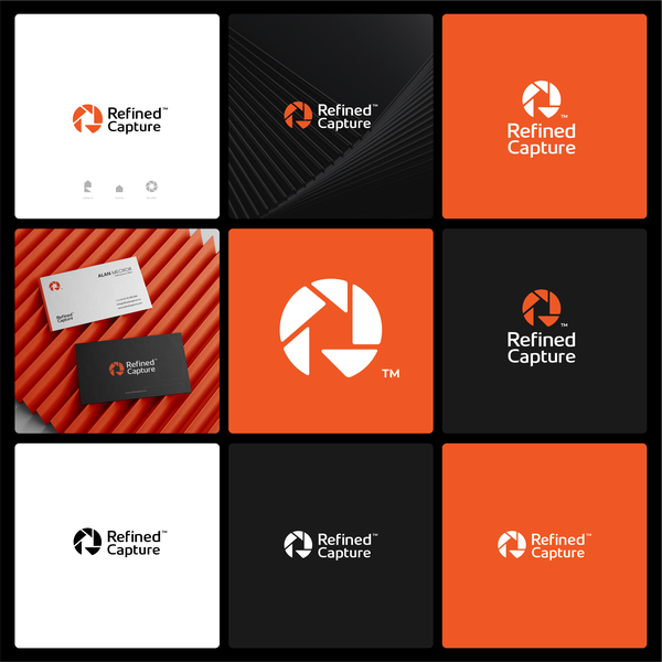 Refind Capture Real Estate Photography Brand Identity