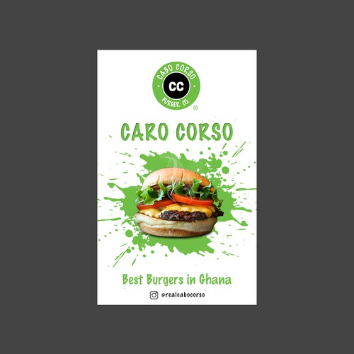 Billboard for Burger Company Design by Graphic Human