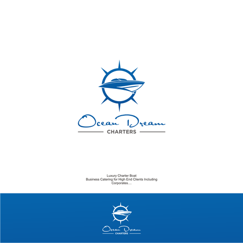 Logo for Luxury Boat Charter Company in Australia Logo design contest