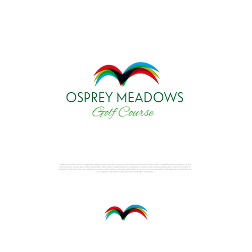 Golf Course Logo - Osprey Meadows Golf Course at Tamarack Design by reflect the style ™