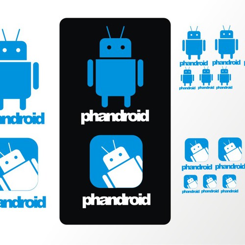 Phandroid needs a new logo デザイン by mordoog!