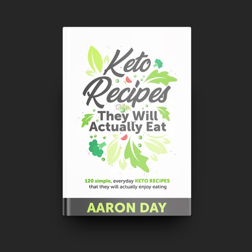 Design Healthy Ketogenic Recipe Book Cover Design von DZINEstudio™