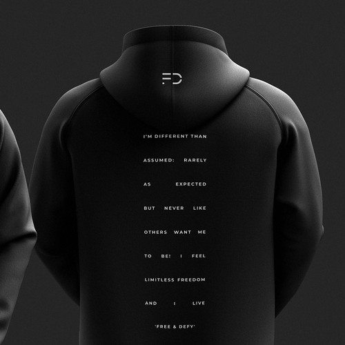 Hoodie - unique and impressive design Réalisé par steamdesign