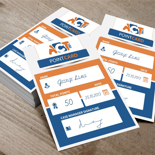 Design by Stoyanovska titled "card or invitation for ACT180"