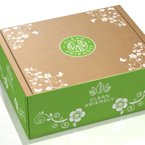 Clean Friendly Subscription Box Designs Product packaging contest