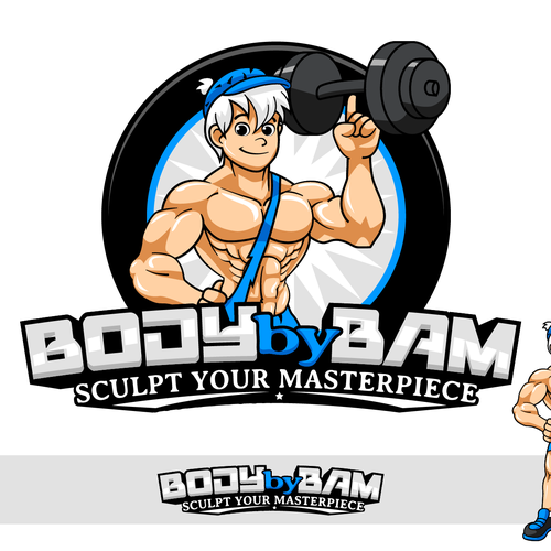 Fitness dummies need your help! #cartoon #fitness, Logo & social media  pack contest