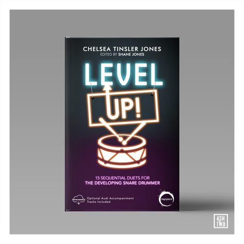 Level Up! book cover Design by ash_two