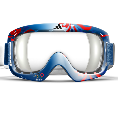 Design adidas goggles for Winter Olympics Design by Steve Fantastic
