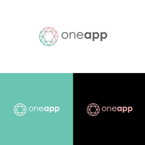 oneapp logo-ontwerp door kanti