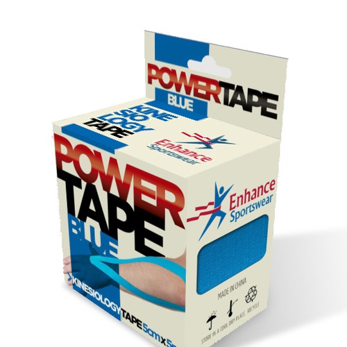 Design a Sports Tape Package Label - Quick turnaround Design by Adrian Medel Aceiro