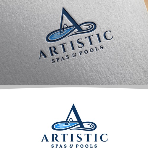 Design a classy logo for a custom pool builder Design by dsgn_81