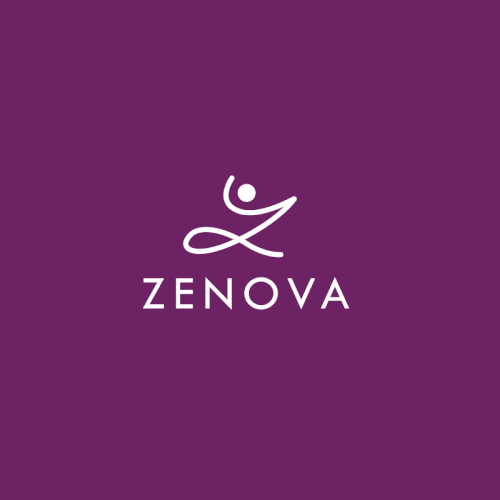 Zenova Logo: Revolutionary suite of health and wellness mobile apps Diseño de rk43_lab