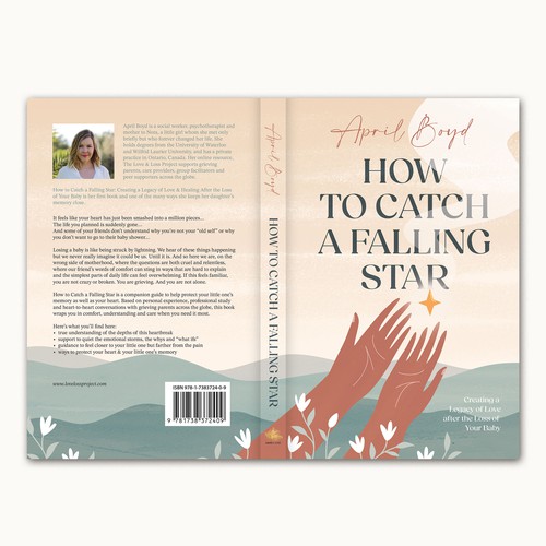 Design a book cover for "How to Catch a Falling Star" Design by maglyvi