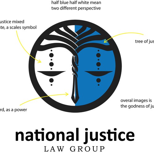 National Justice Law Group Design by hilOX