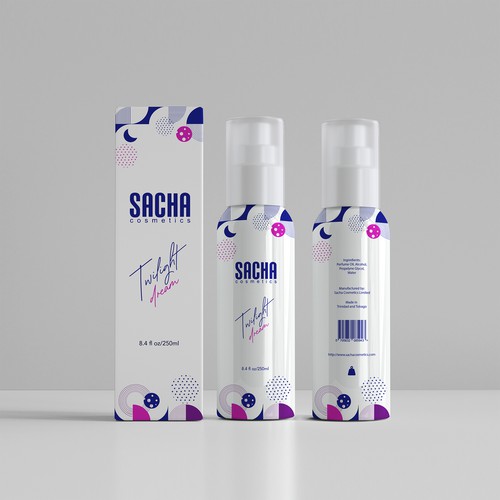 Sacha Body Mist Design by Ahtisham_ali