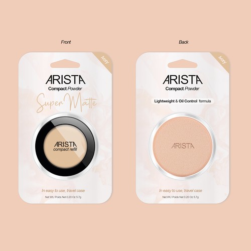 Arista Compact Powder Design by PapaCaliente