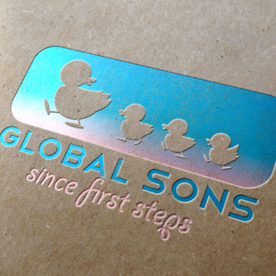 Pin logo with the title 'Build a logo for a company that sells babies and mummy accessories worldwide !'