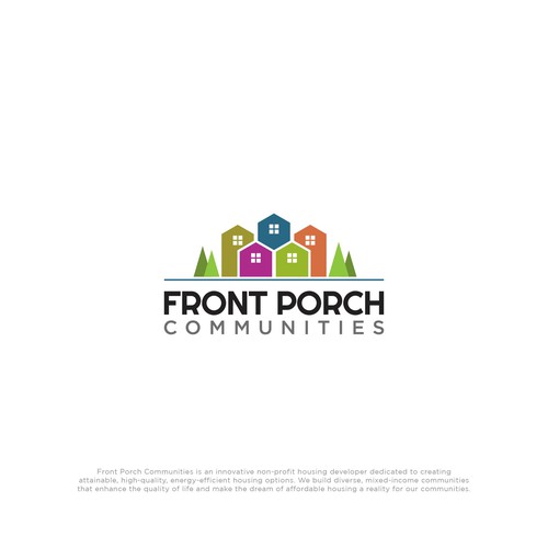 Front Porch Communities - A Not For Profit housing developer with a community focus Design réalisé par RaccoonDesigns®