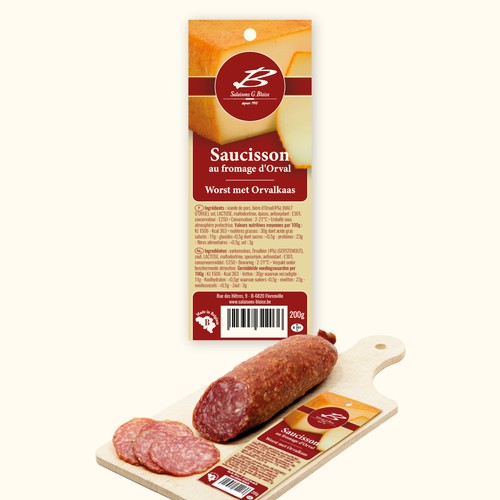 Etiquetas de producto propuesta en el concurso por LaboPIXEL