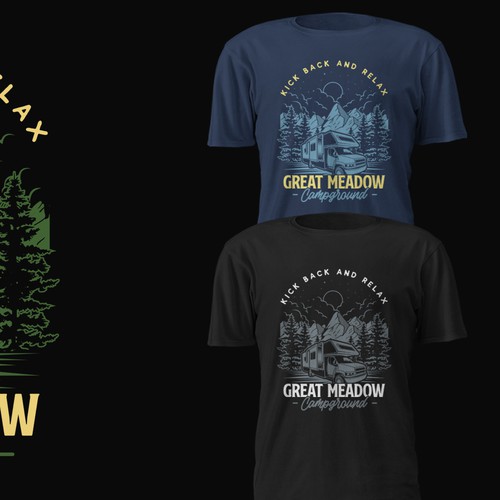 Great Meadow Campground looking For New Sweatshirt Design Design by Sendisign