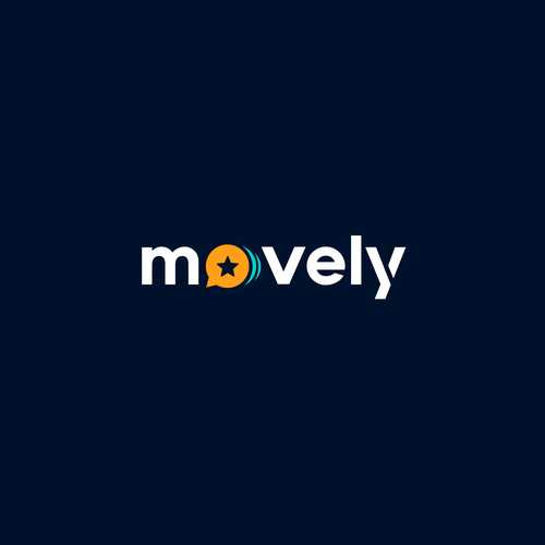 movely wesbite logo design Design by Striker29