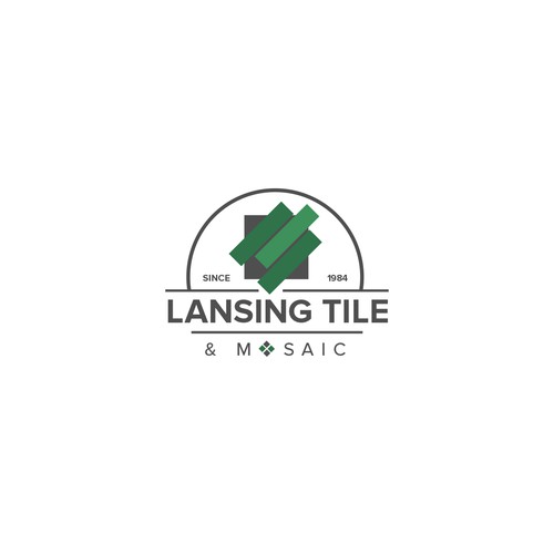 Lansing Tile & Mosaic Logo Update/Refresh for 40th Anniversary Year Design by qwerty4