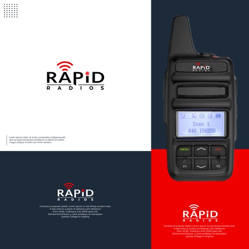 Masculine and Hip design for Walkie Talkie Brand Design by Pro Step ♐︎