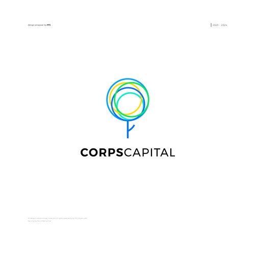 Logo for investment capital firm specializing in infrastructure and energy Design by FF3