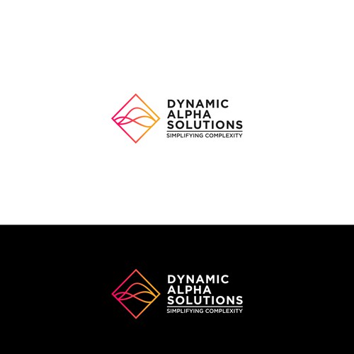 Design a logo to illustrate complexity simplified for a dynamic multi-dimensional financial firm Design by phillip1481