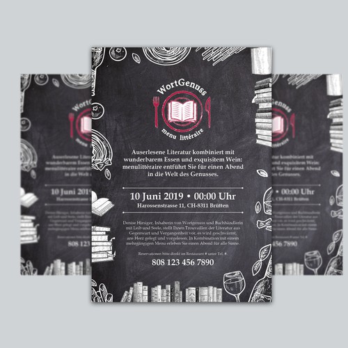 Postcard, flyer or print contest entry by #G AfreenGraphic