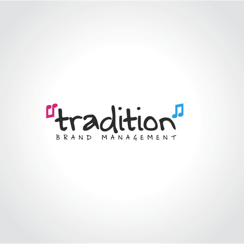 Fun Social Logo for Tradition Brand Management Diseño de Red Sky Concepts