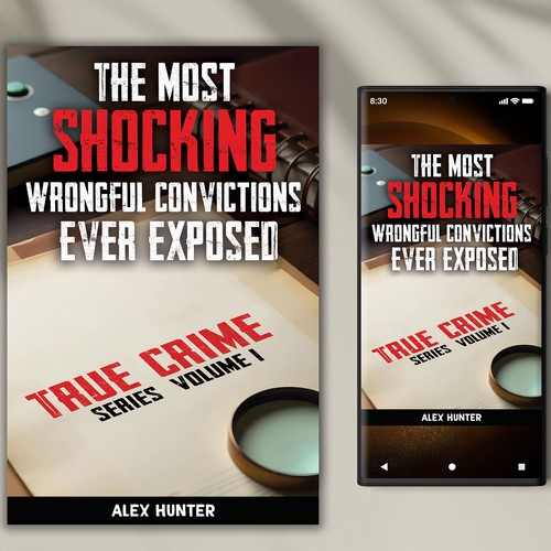 Design the Most Chilling and Eye-Catching True Crime Book Cover Ever! Design by Minimal Work