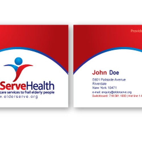 Design di Design an easy to read business card for a Health Care Company di Sya Hisham