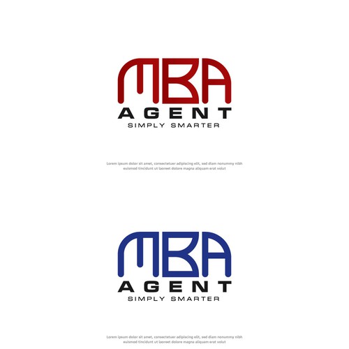 New Logo for The MBA Agent (and slogan) including image/icon Design by be.Infantry
