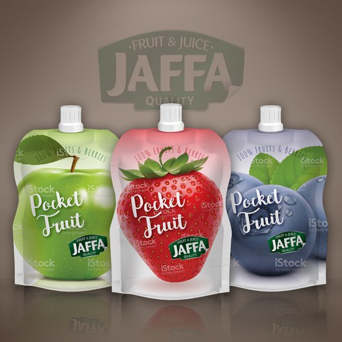 Develop Concept Design for Jaffa "Fruit in Pocket" adults’ fruit and berry puree Design réalisé par WANSKA Creative Lab