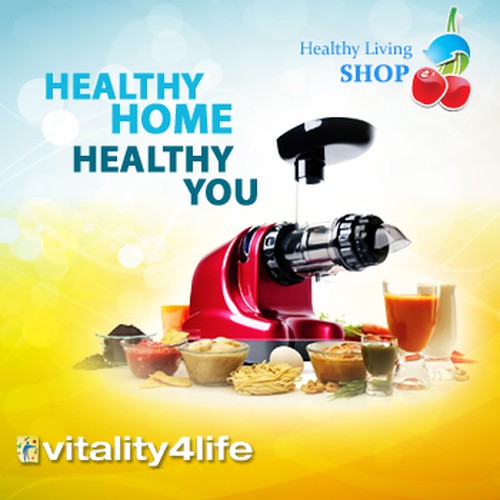 banner ad for Vitality 4 Life Design by Veacha Sen