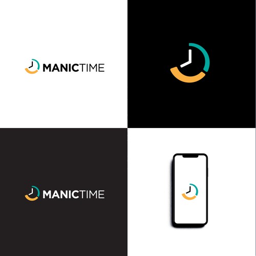Redesign ManicTime.com logo Design by Alvianks
