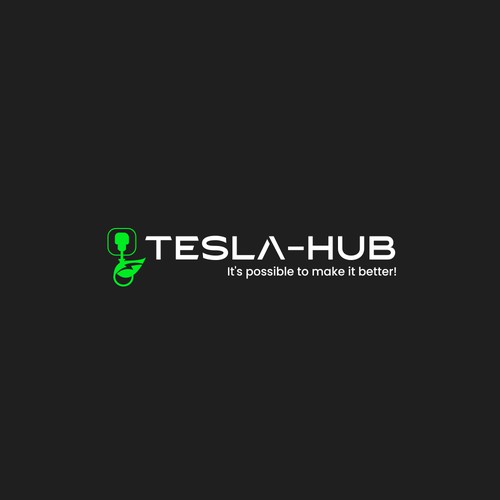 Tesla Shop braucht ein Logo für den Start! Design by Victoria Cova