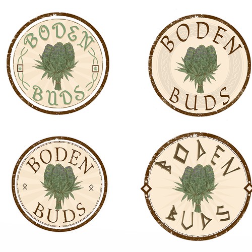 Create old world logo for viking-inspired, medical marijuana farm - "Boden Buds" Design by kzh