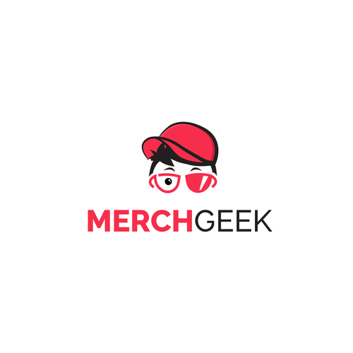 Merch Geek needs a new logo! Design by Vignesh.