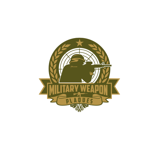 Logo for a Replica Military Weapon Plaques. | Logo design contest