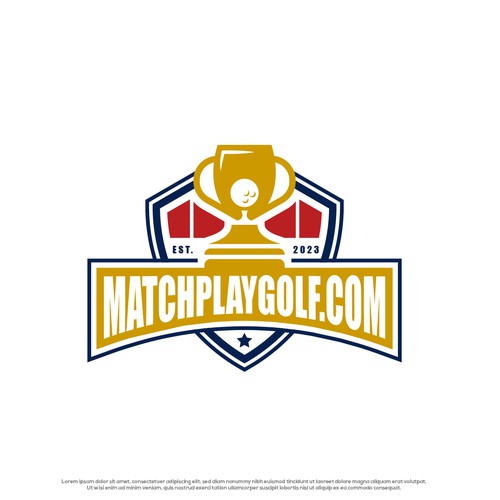 Create a logo for MatchPlayGolf.com Design by Rekker