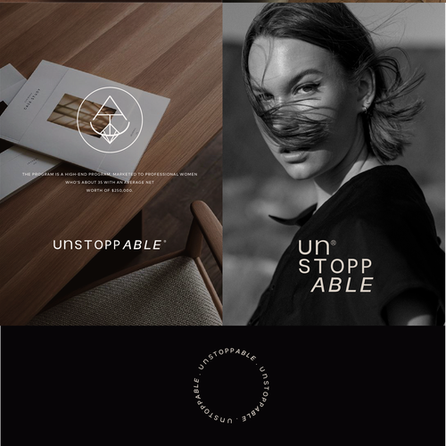 Masterclass-like logo to illustrate a high-end program Design by Studio Clevrik
