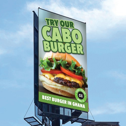 Billboard for Burger Company Design by Jamuga