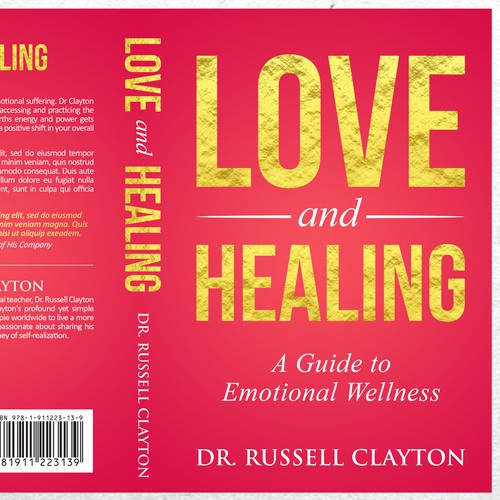 Love and Healing Book Cover Design Design by ryanurz