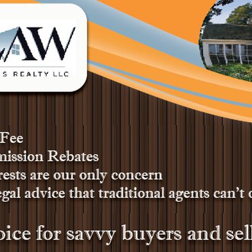 Create the magazine ad for WaLaw Realty, LLC Design by Great Business Logos